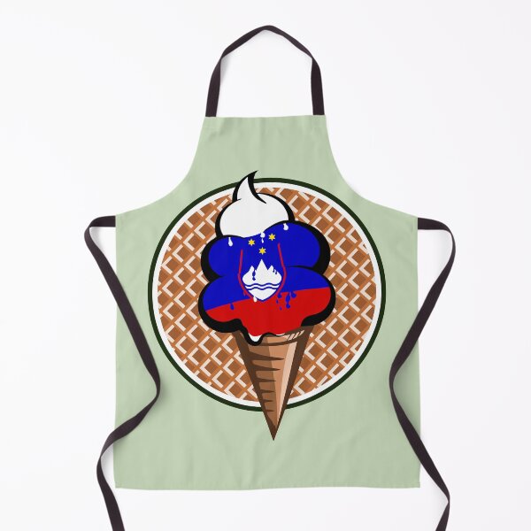 Item preview, Flag of Slovenia Ice Cream designed and sold by piedaydesigns.