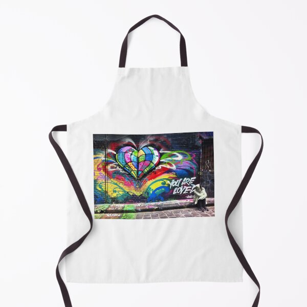 Item preview, You are Loved ~ Hosier lane graffiti designed and sold by Roz McQuillan Fine Art & Photography.