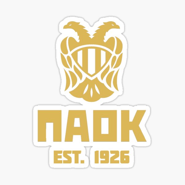 PAOK Gold Sticker