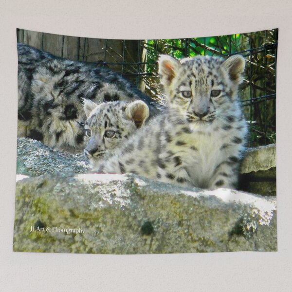 Item preview, Snow Leopard Cubs designed and sold by jezebel521.