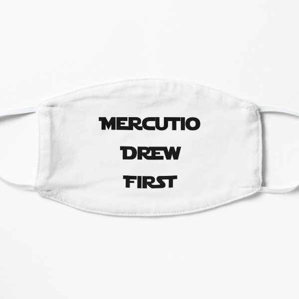 Mercutio Drew First - Black Flat Mask