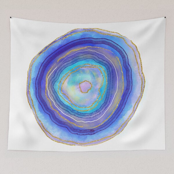 Item preview, Geode blue  designed and sold by Bhargavi  Balachandran.