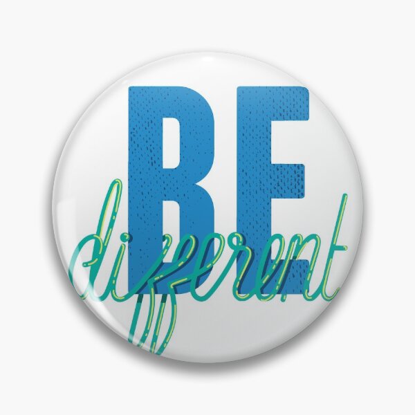Item preview, Be Different (Blue) designed and sold by Rae134.
