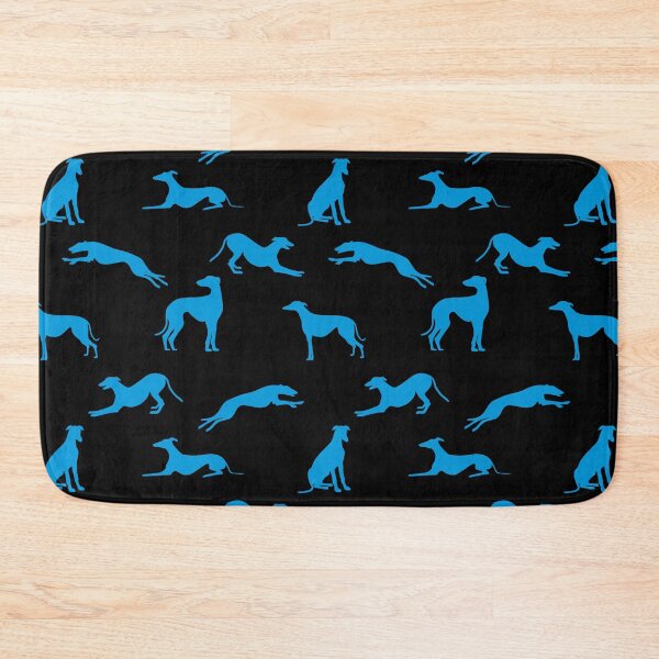 Item preview, Greyhound Silhouettes 0098DC on Black designed and sold by GreytGraphicals.