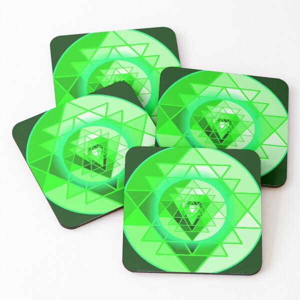 Item preview, Green Yantra designed and sold by PlaidRat.
