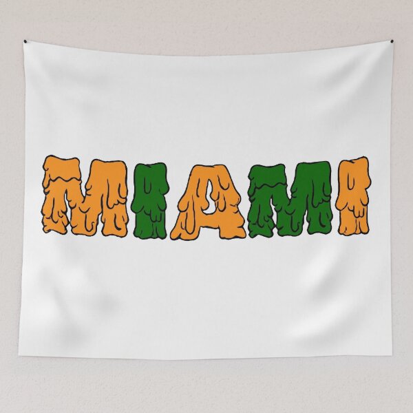 Item preview, UNIVERSITY OF MIAMI MELTING designed and sold by ava-olivia.