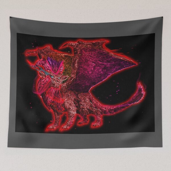 Item preview, Neon Teostra Subspecies [With Black Background] designed and sold by NawbuSmart.