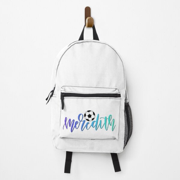 Item preview, Meredith in Calligraphy With Soccer Ball designed and sold by You2CartoonShop.