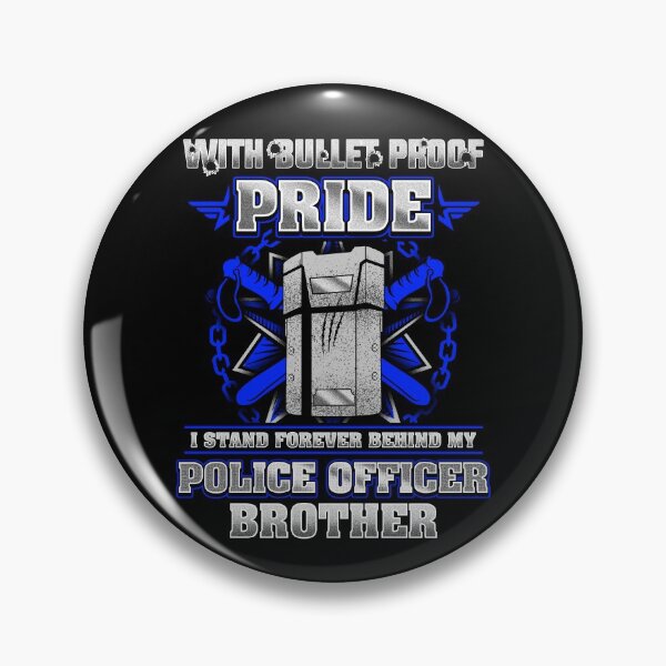 Item preview, Police Officer Brother Support designed and sold by RiffXS.