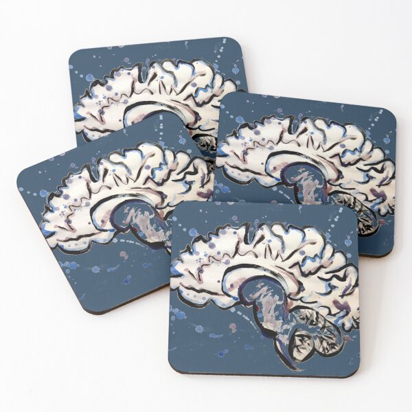 Item preview, Brain Sagittal section designed and sold by brainsandstains.
