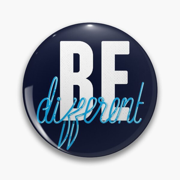 Item preview, Be Different (White Blue) designed and sold by Rae134.