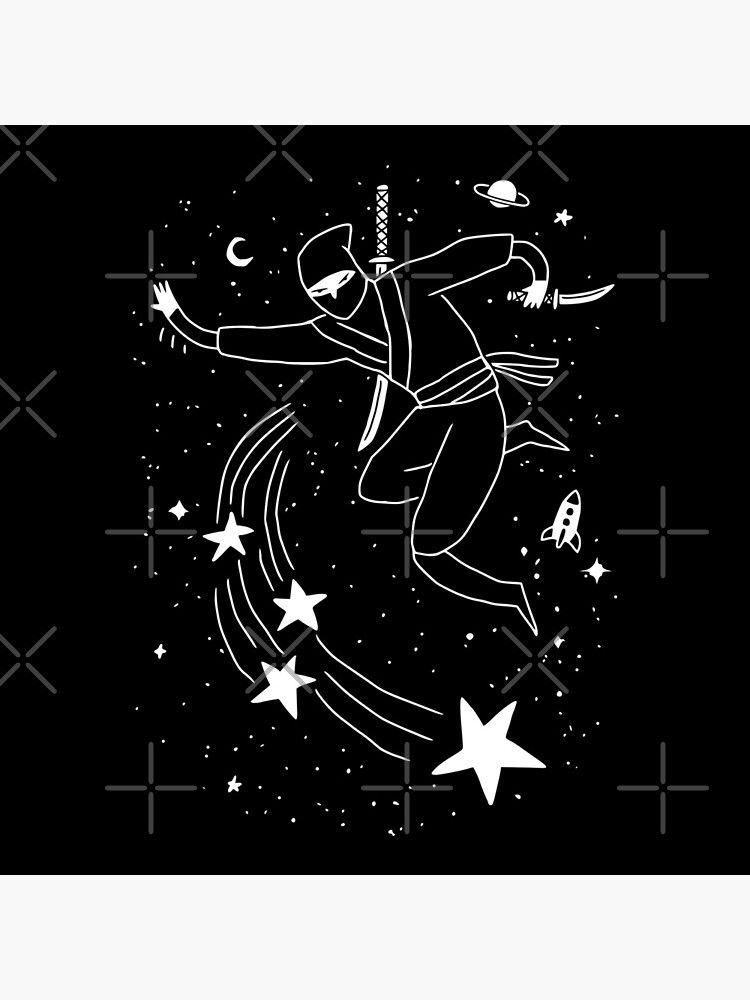 Space Ninja Throwing Stars by obinsun