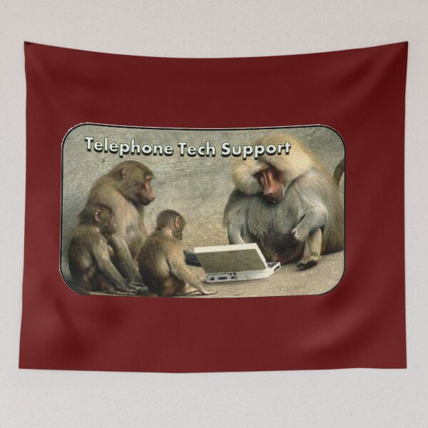 Item preview, tech support designed and sold by THE AMERICAN TEEVANGELIST.