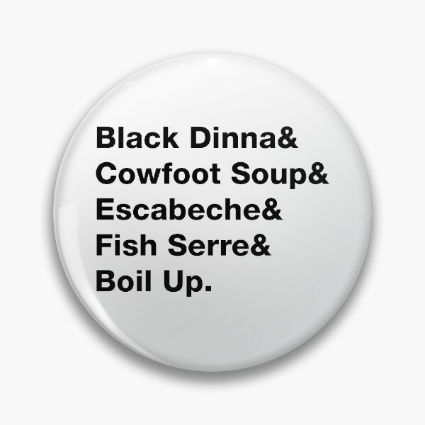Item preview, Belizean Authentic Dishes List - Black Text designed and sold by RaquelsRoom.