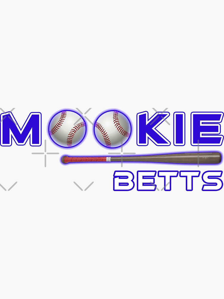 Mookie Betts #50 Jersey Number Sticker for Sale by StickBall