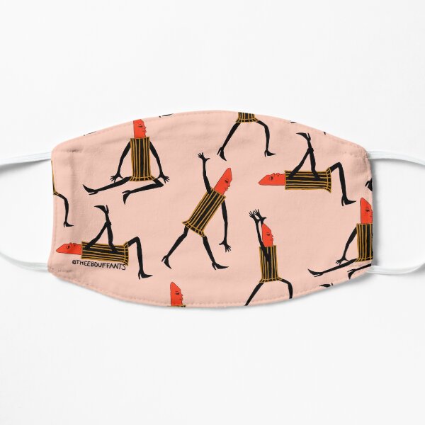 Stretching Lipsticks Flat Mask