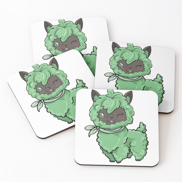 Item preview, Mint Chip Alpaca designed and sold by SquidInkPrintCo.