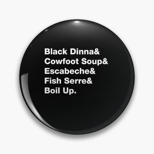 Item preview,  Belizean Authentic Dishes List - White Text designed and sold by RaquelsRoom.