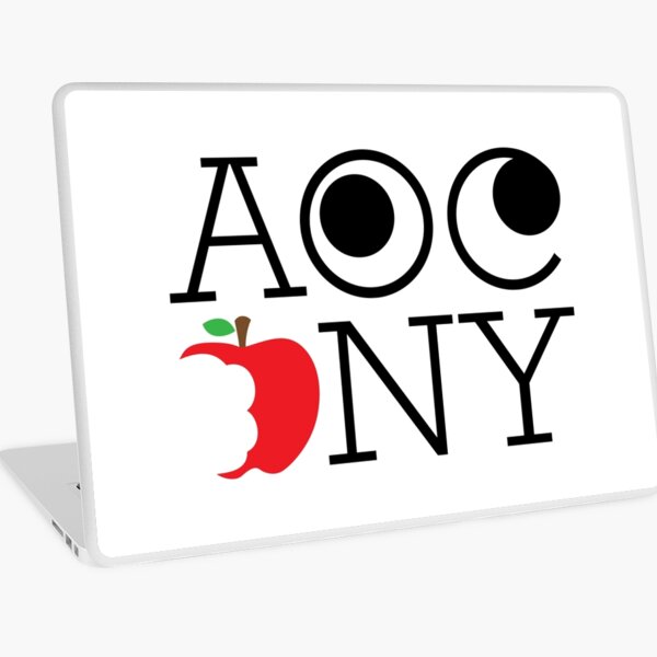 AOC Bites NY Laptop Skin