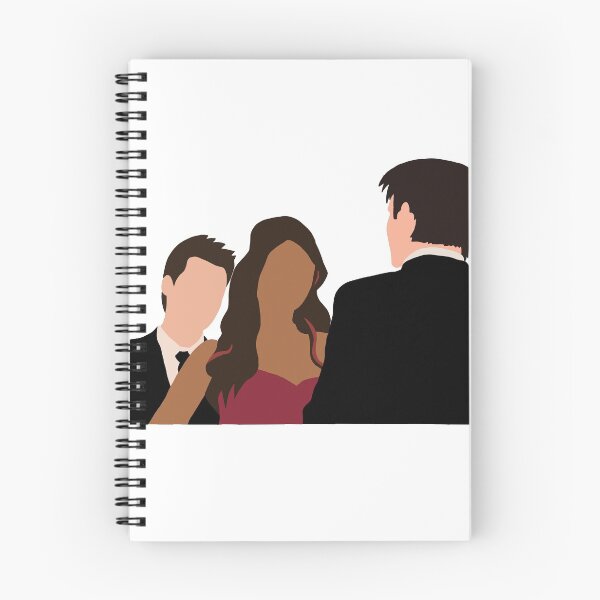 Item preview, Elena with the Salvatore Brothers at Prom designed and sold by alisejdesigns.