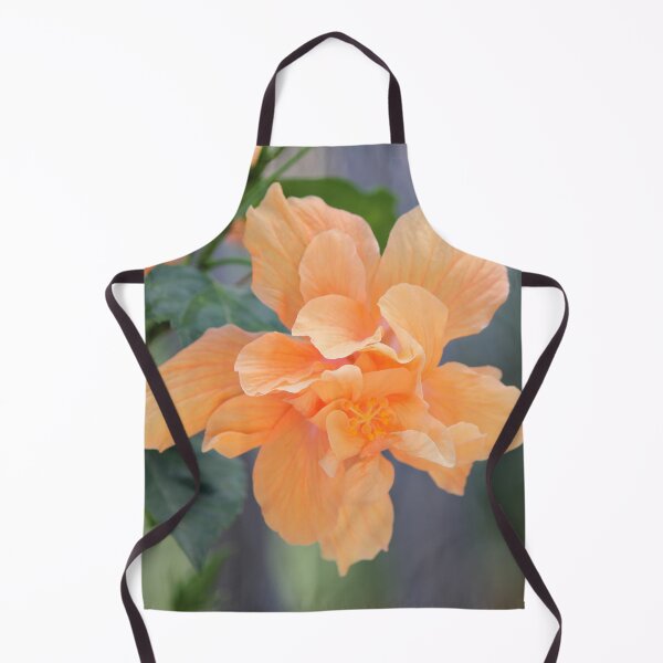Item preview, Peachy orange tropical hibiscus flower designed and sold by stina-bee.