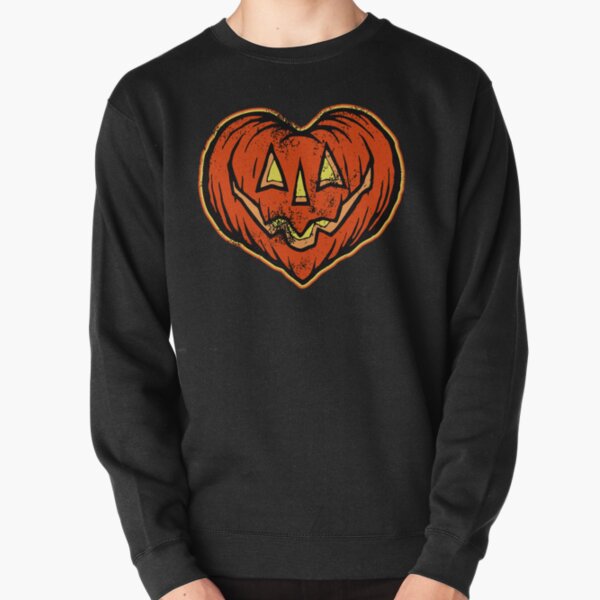 I Love Halloween Pullover Sweatshirt