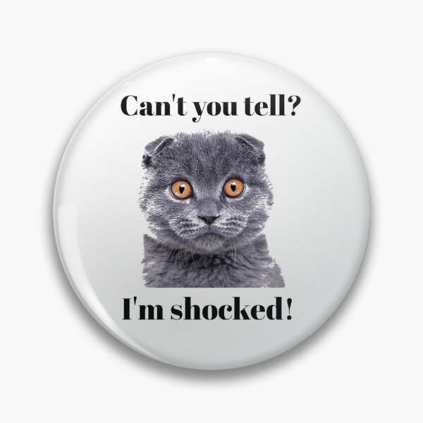 Item preview, A Shocked Cat designed and sold by doodle3Dandy.