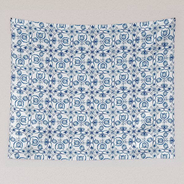 Item preview, Delft Blue Tulips designed and sold by hannahpaulk.