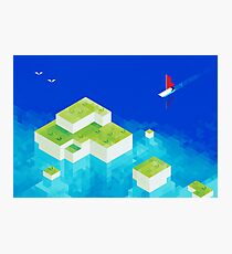 Red Sail Photographic Print