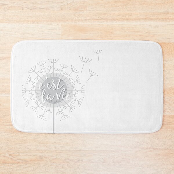 Item preview, C'est La Vie, (Grey Dandelion) designed and sold by Rae134.