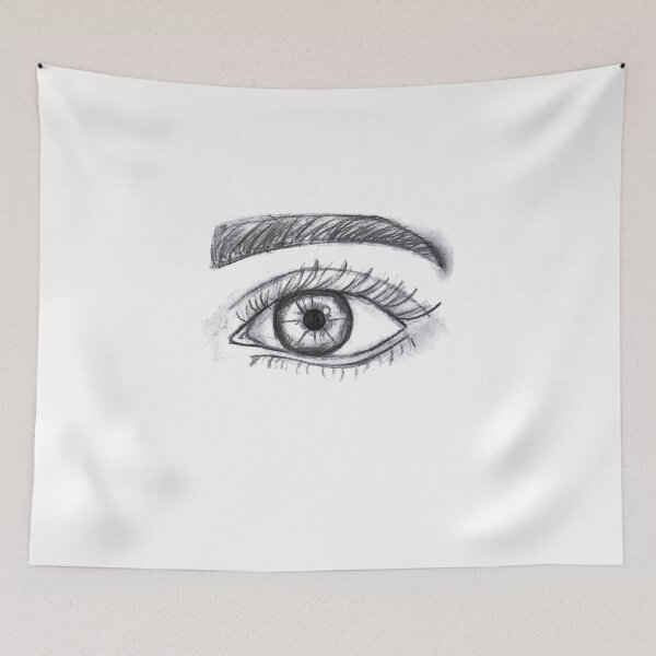 Item preview, Eye design sticker | minimalist designed and sold by UNNETart.