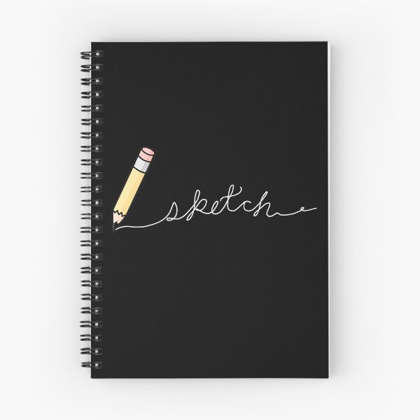 Item preview, "Sketch" (White text) designed and sold by C-ArtDesign.