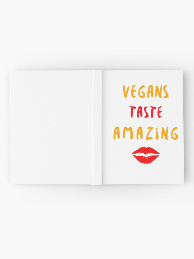 Alternate view of Vegans Taste Amazing with Lips Hardcover Journal