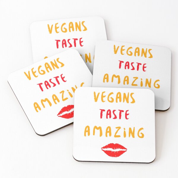Item preview, Vegans Taste Amazing with Lips designed and sold by Sweevy Swag.
