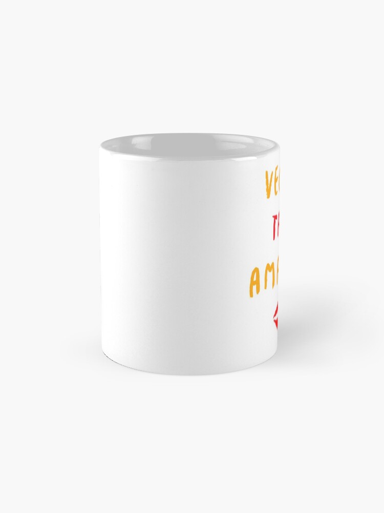 Alternate view of Vegans Taste Amazing with Lips Mug