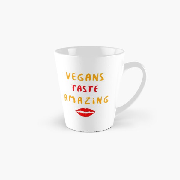 Vegans Taste Amazing with Lips Tall Mug