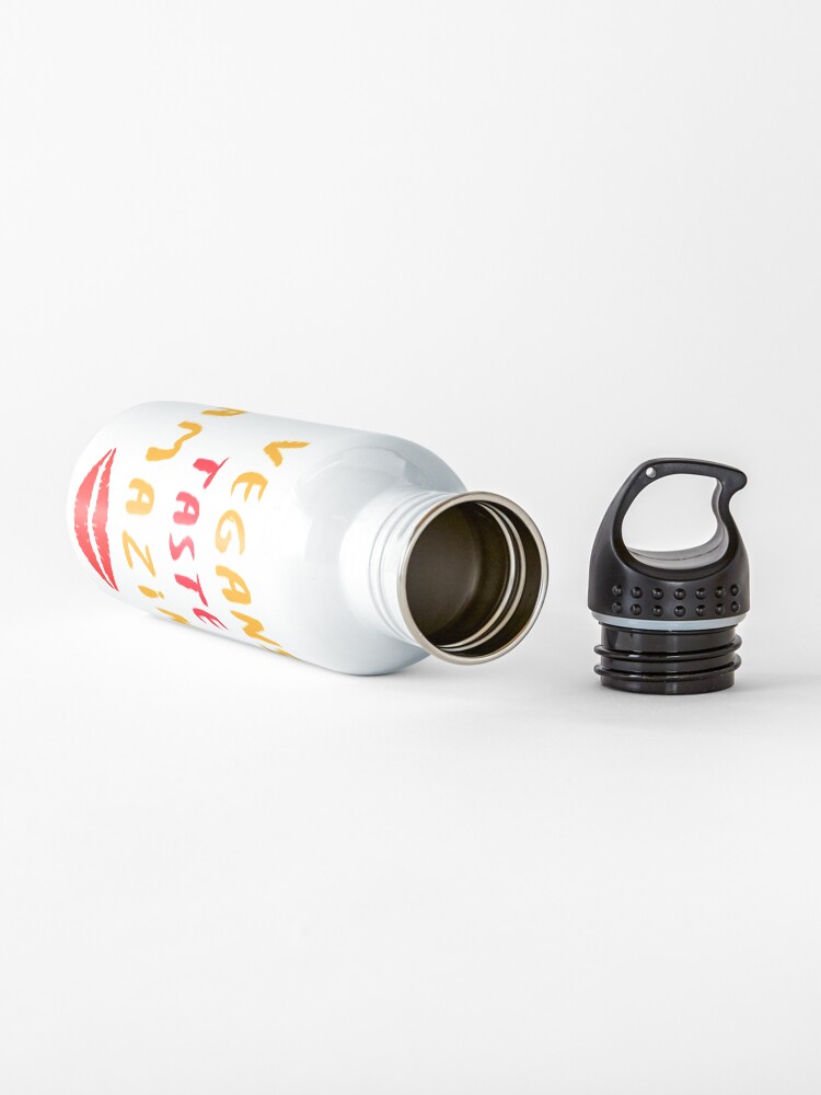 Alternate view of Vegans Taste Amazing with Lips Water Bottle