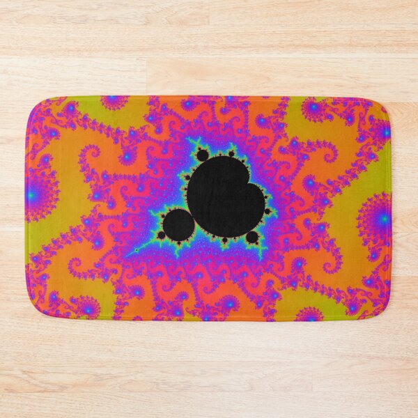 Item preview, the Mandelbrot set in orange designed and sold by Samuel Watkins.