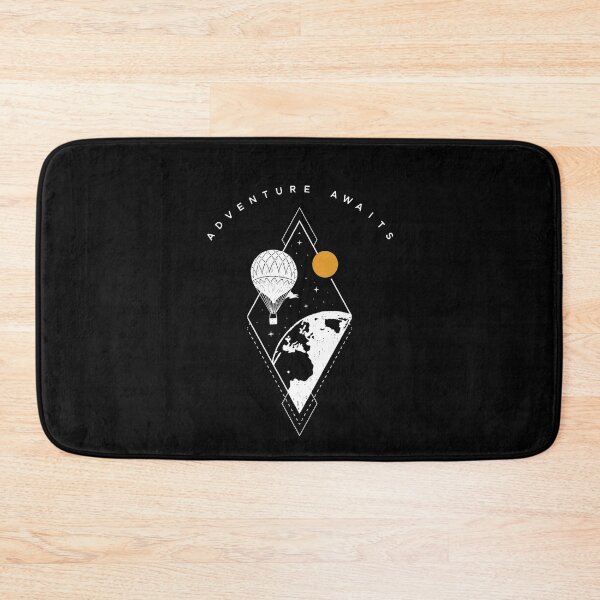 Item preview, Adventure Awaits Hot Air Balloon | Geometrix Graphic designed and sold by CarpeDiemLife.