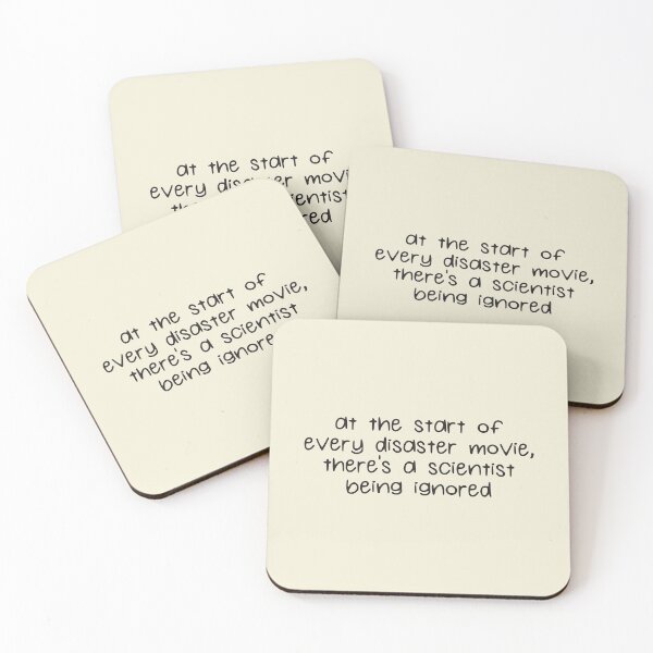 Item preview, At The Start Of Every Disaster Movie There's A Scientist Being Ignored designed and sold by kindxinn.