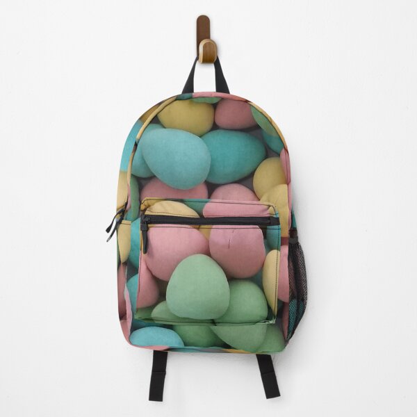 Easter chocolate candy pastel mini eggs Backpack