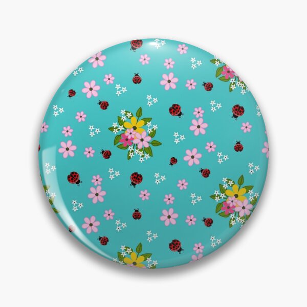 Item preview, Floral And LadyBugs designed and sold by jeannierose.