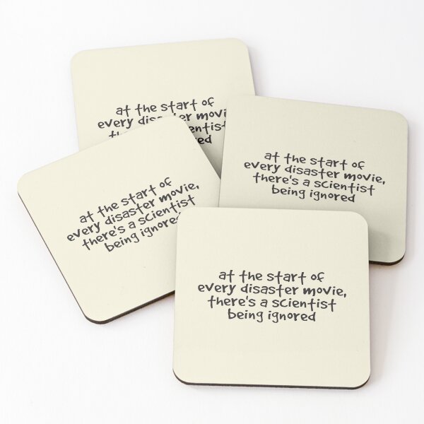 Item preview, At The Start Of Every Disaster Movie There's A Scientist Being Ignored designed and sold by kindxinn.