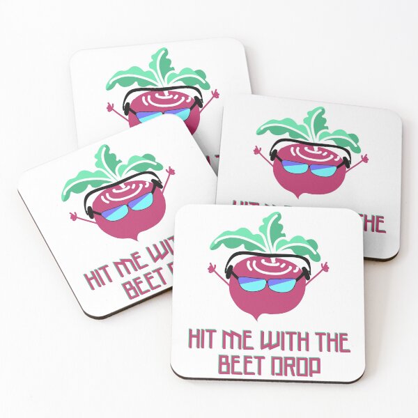 Item preview, Funny Techno Pun Hit Me with the Beet Drop designed and sold by Punderstandable.