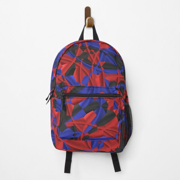Item preview, Red and Blue Metallic Swirls  designed and sold by ArtByLM.