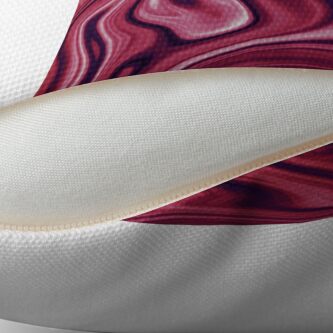 Alternate view of Liquid Fuchsia Floor Pillow