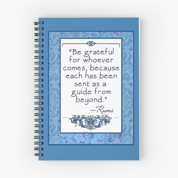 Item preview, Rumi Quote Be Grateful designed and sold by Greenbaby.