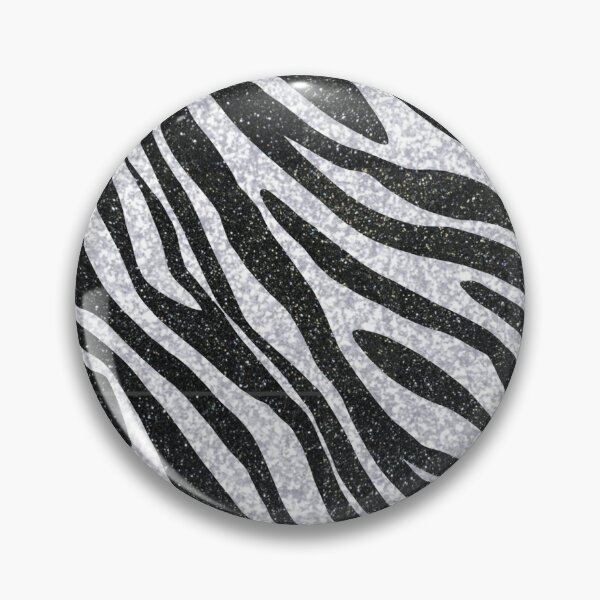 Item preview, GLITTER ZEBRA PRINT designed and sold by Glossypop.