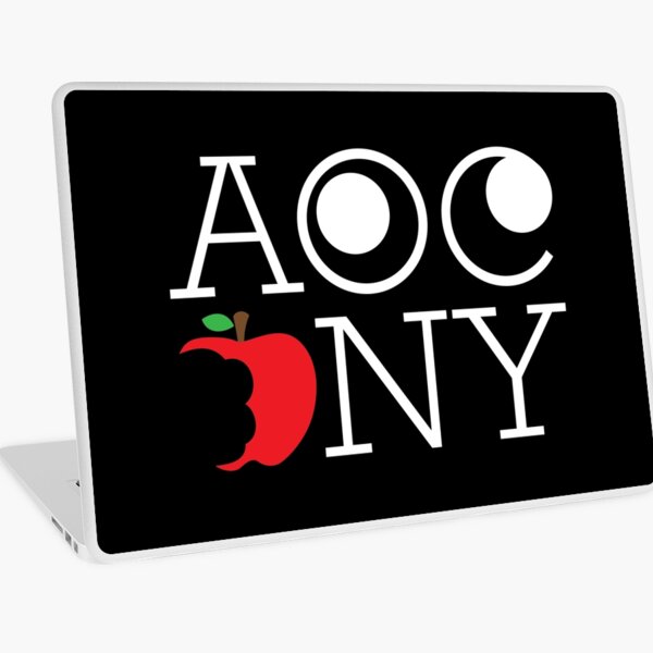 AOC Bites NY Laptop Skin