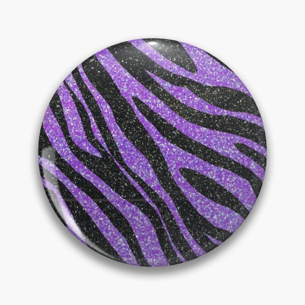 Item preview, GLITTER ZEBRA PRINT PURPLE designed and sold by Glossypop.